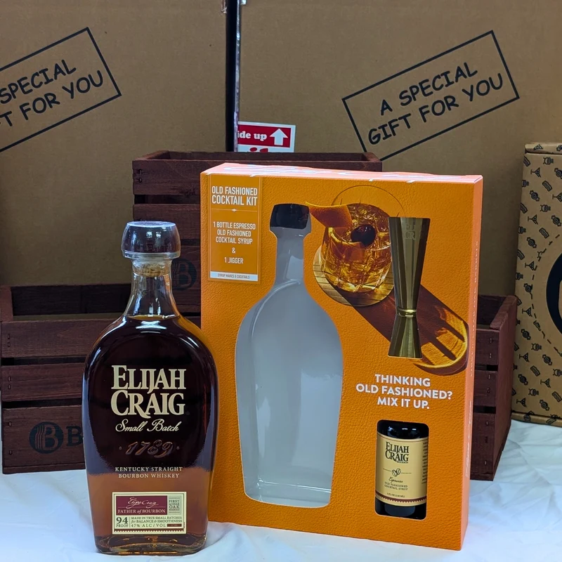 Elijah Craig Small Batch Gift Set - 750ml