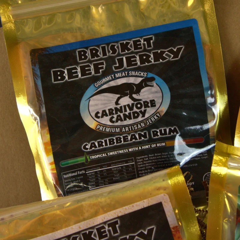 Beef Jerky Sampler Gift for Men - Boozy Jerky BroBox