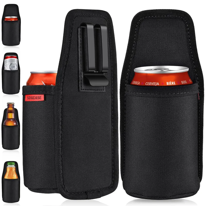 SOGCASE Beer Holster, Water Bottles Drink Belt Holder for Outdoor