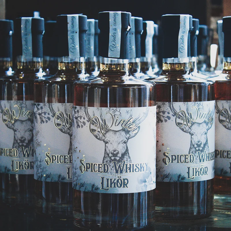 Winter Spiced Whisky Likör