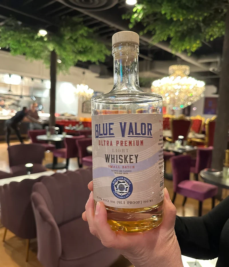 Blue Valor Whiskey - Benefitting the Injured Police Officers Fund