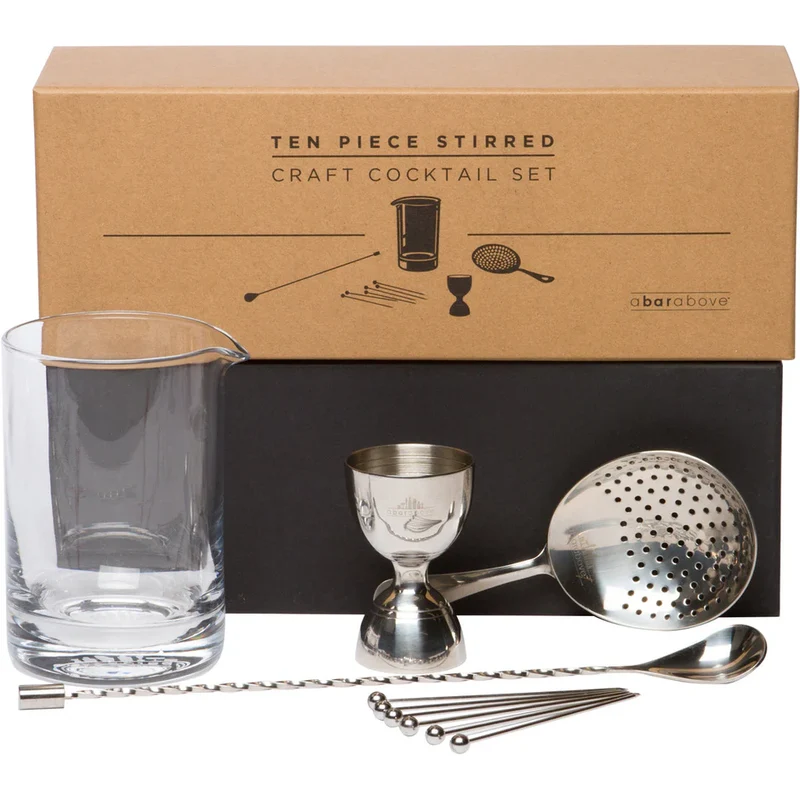 Stired not Shaken 10-piece Cocktail Set