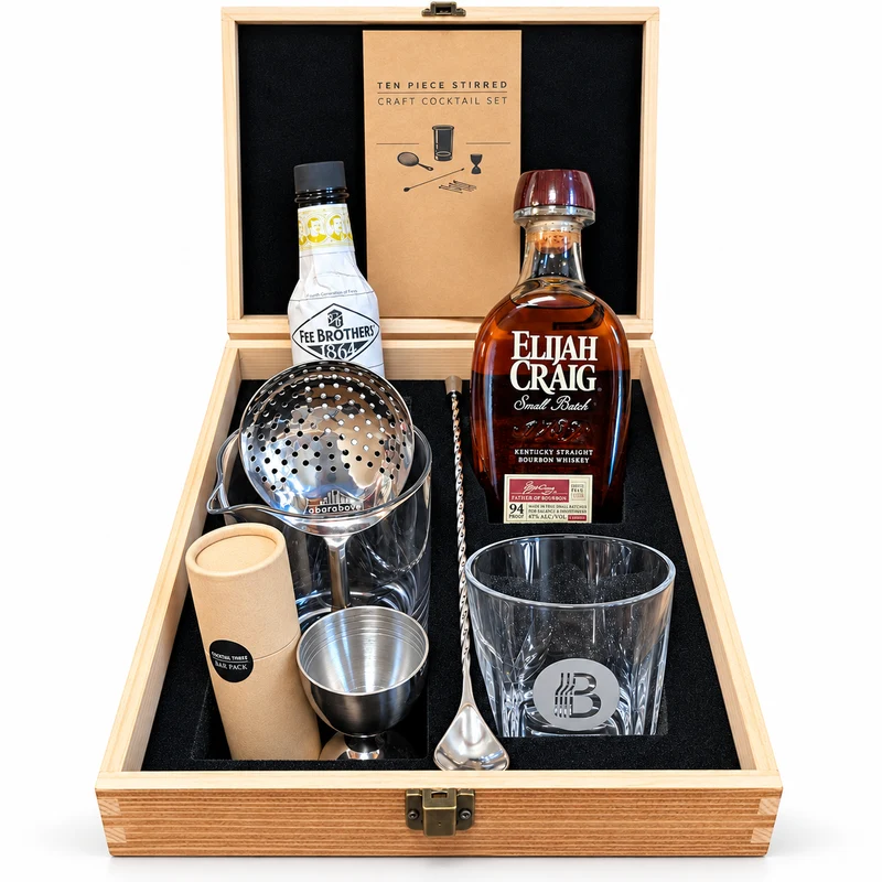 Old-Fashioned Cocktail Box Gift Set