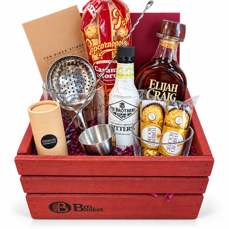 Old-Fashioned Cocktail Gift Basket