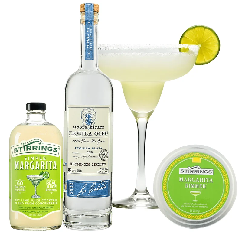 Tequila Ocho Margarita Gift Basket
