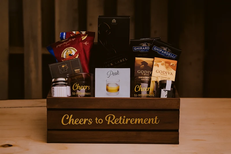 The Serious Executive Retirement Gift Basket