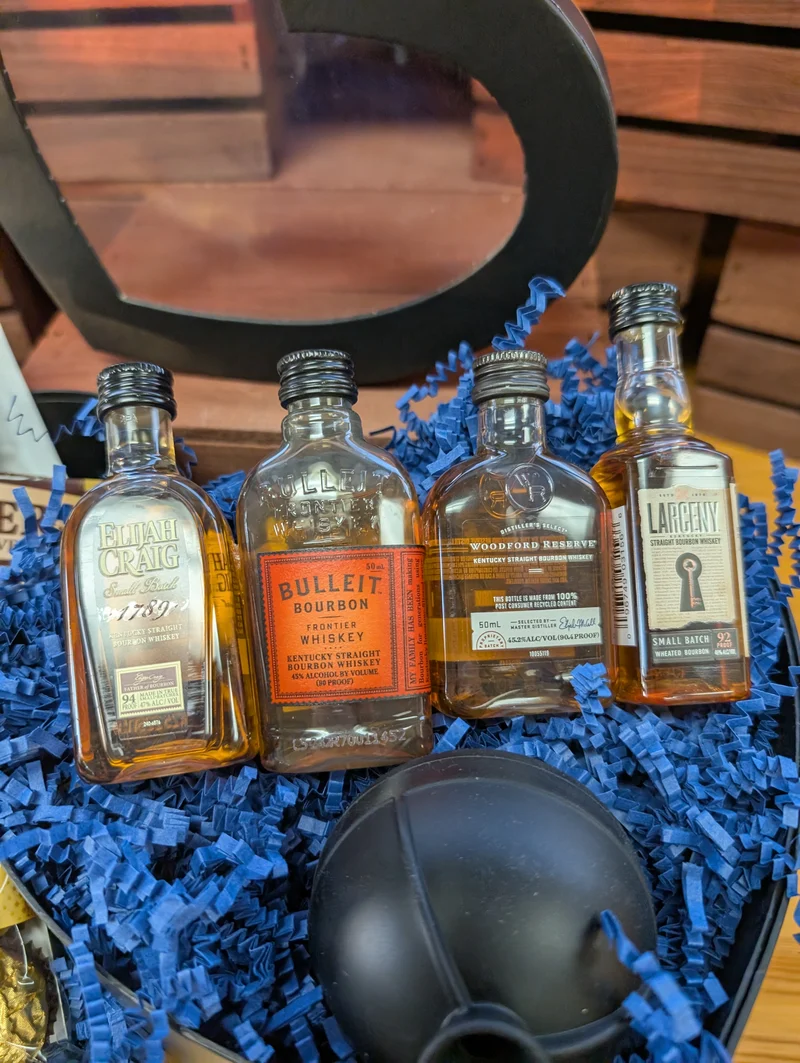 Black Whiskey Heart - Valentine's Day Gift for Men