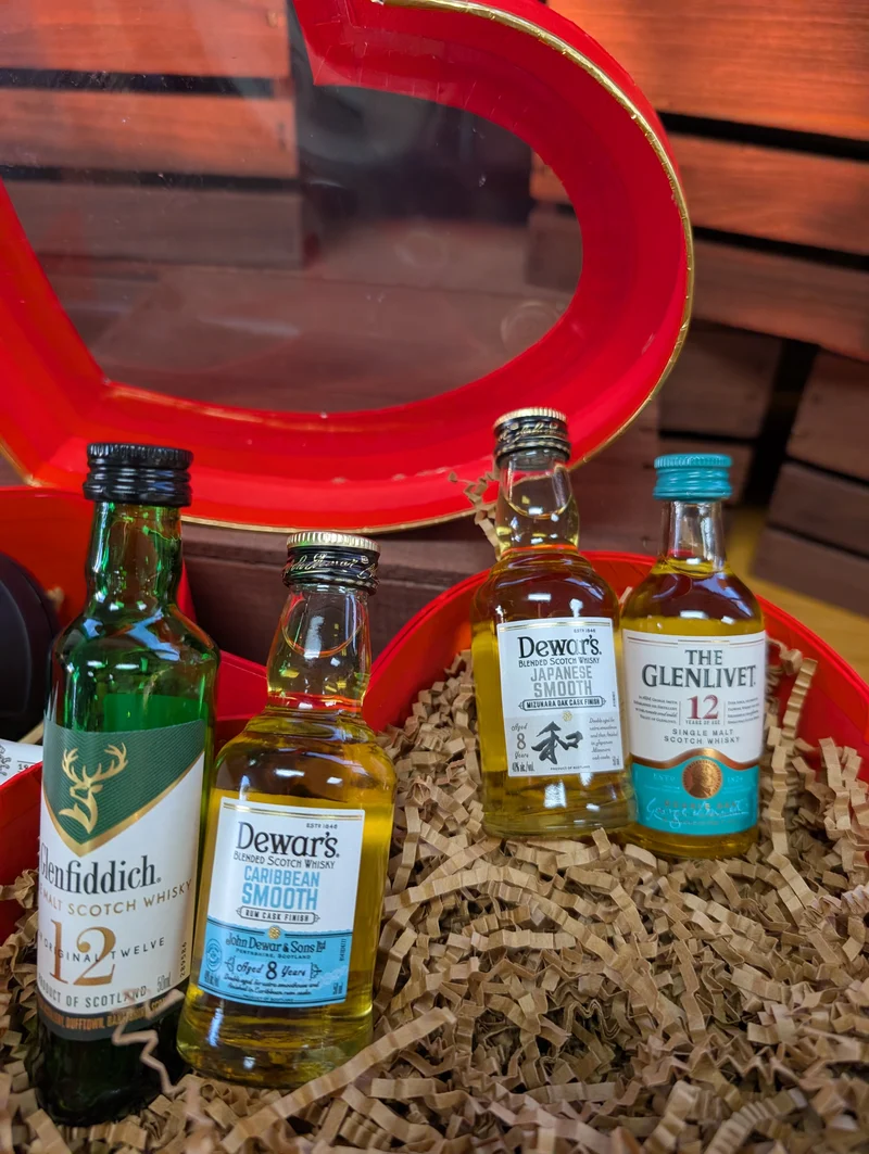Scotch Heart - Valentine's Day Gift Basket for Men