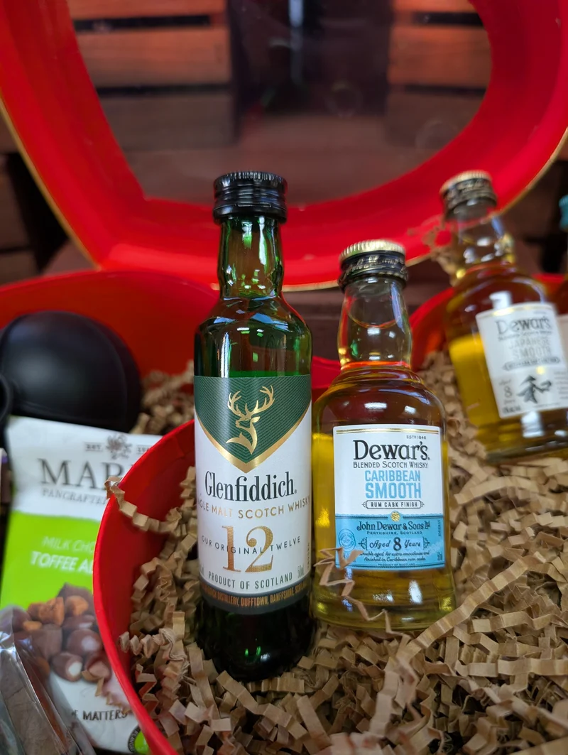 Scotch Heart - Valentine's Day Gift Basket for Men
