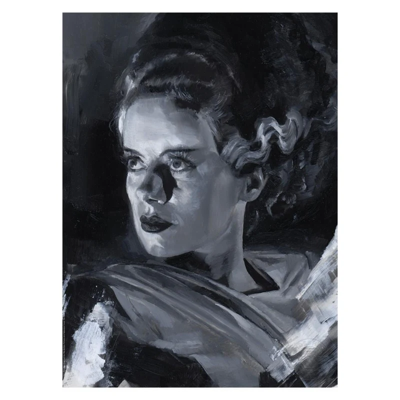 Frankensteins Braut Kunstdruck Bride of Frankenstein by