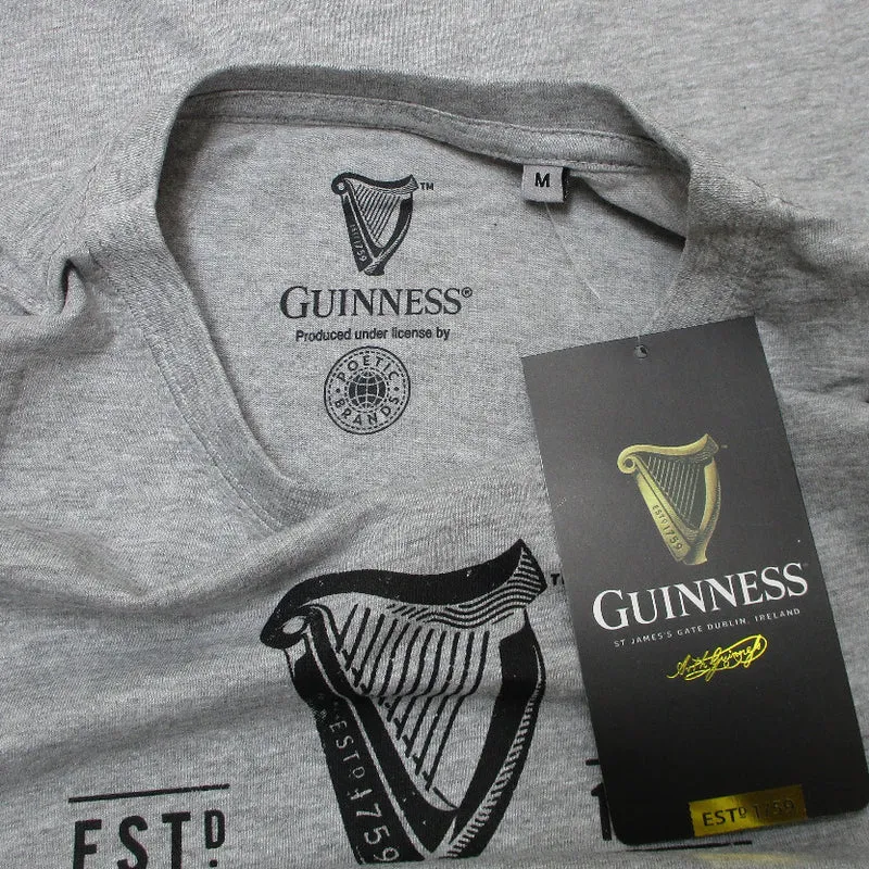 Guinness T-Shirt Grau