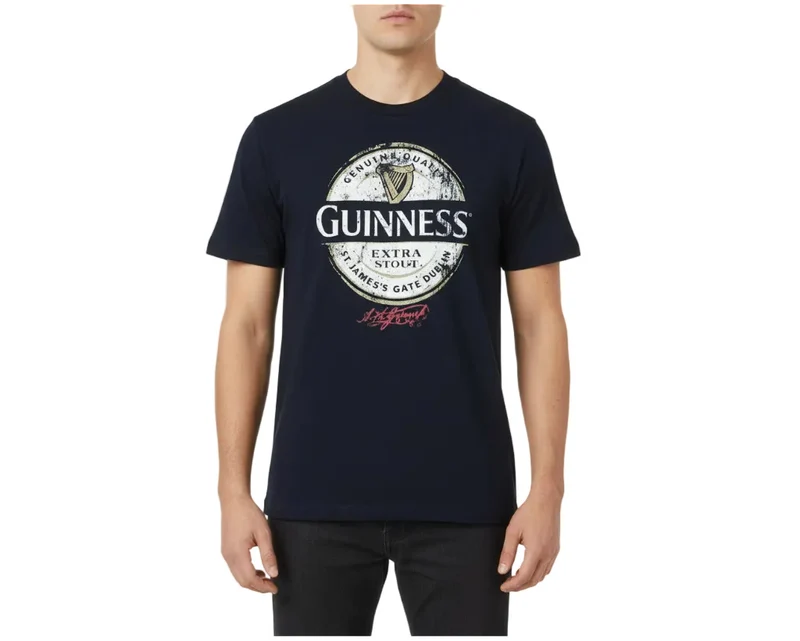 Guinness M Herren T-Shirt Schwarz