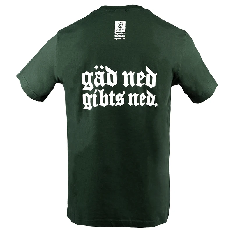 Unisex T-Shirt "Gäd ned gibts ned"