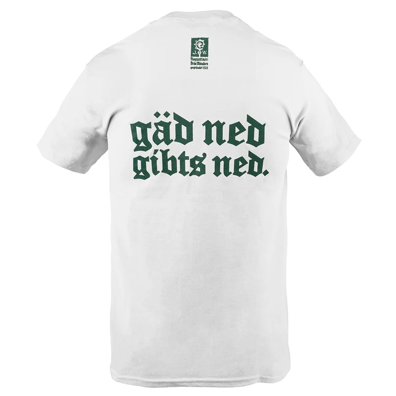 Unisex T-Shirt "Gäd ned gibts ned"