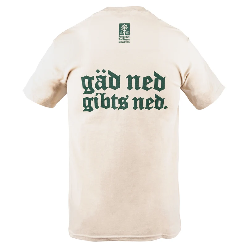 Unisex T-Shirt "Gäd ned gibts ned"