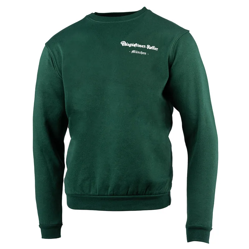 Unisex Pullover "Gäd ned gibts ned" grün