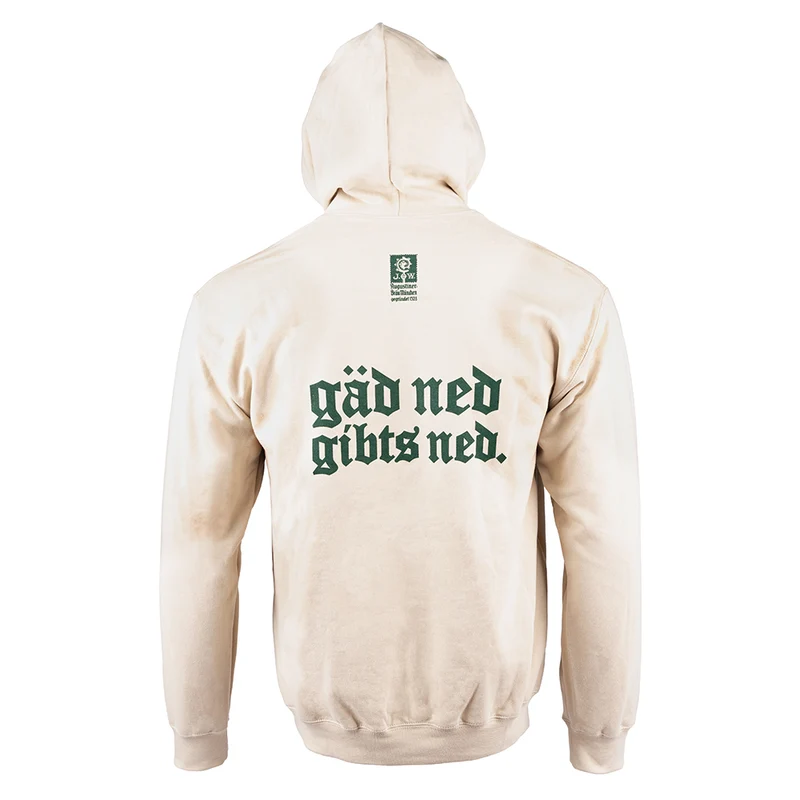 Unisex Hoodie "Gäd ned gibts ned"