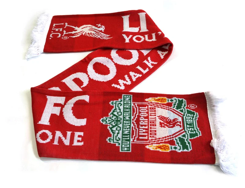 Liverpool FC Jacquard Schal You’ll Never Walk Alone