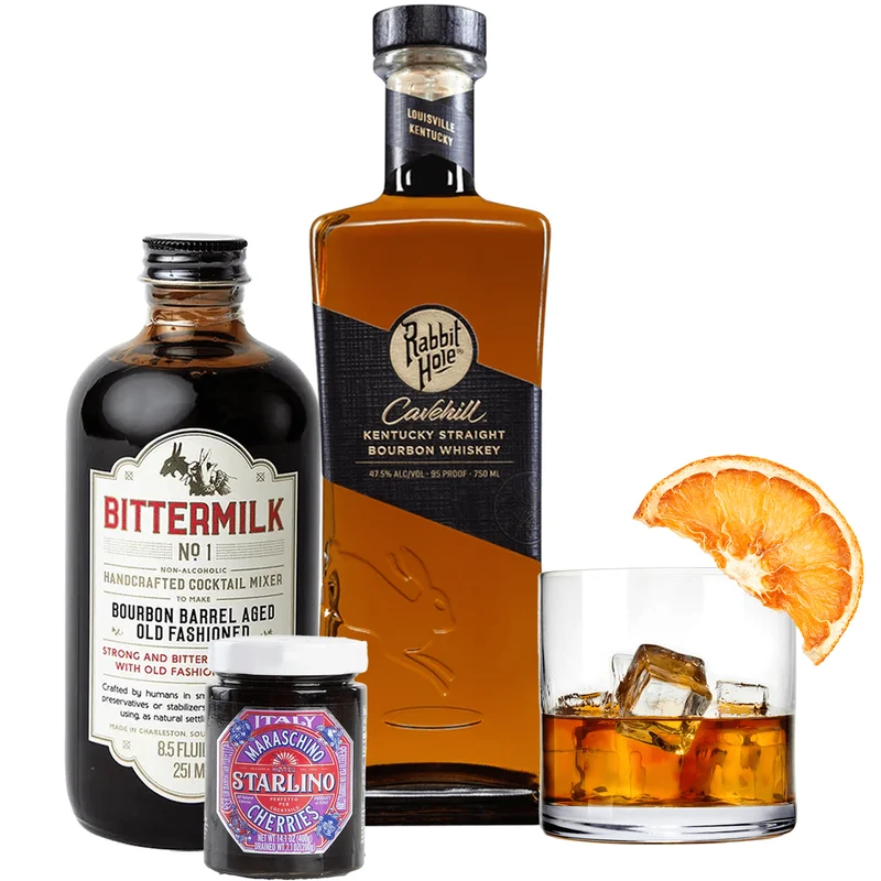 Rabbit Hole Bourbon Old Fashioned Gift Set
