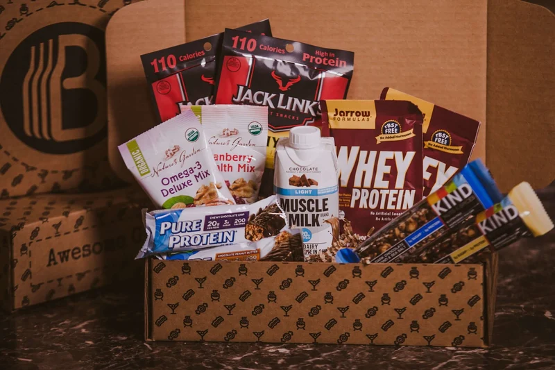 Fitness Gift BroBox Healthy Gift Basket for Men