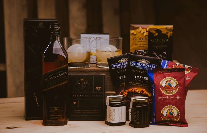 The Serious Executive Scotch Gift Basket