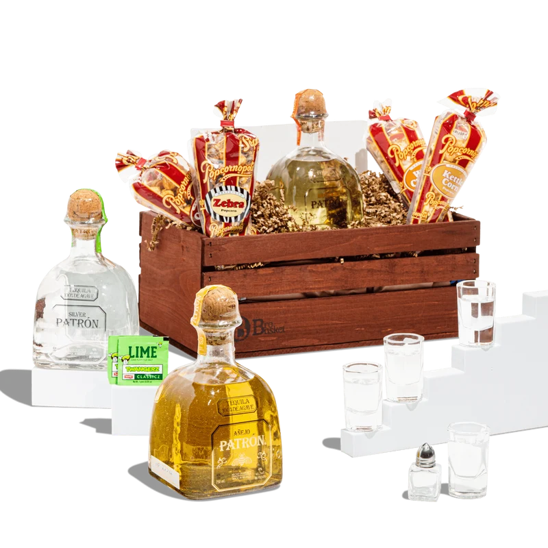 El Jefe - Patron Tequila Sampler Gift Basket