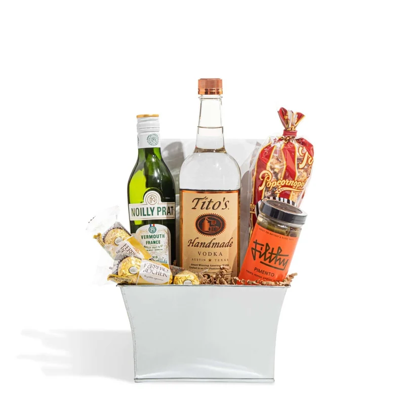 Vodka Martini Gift Basket