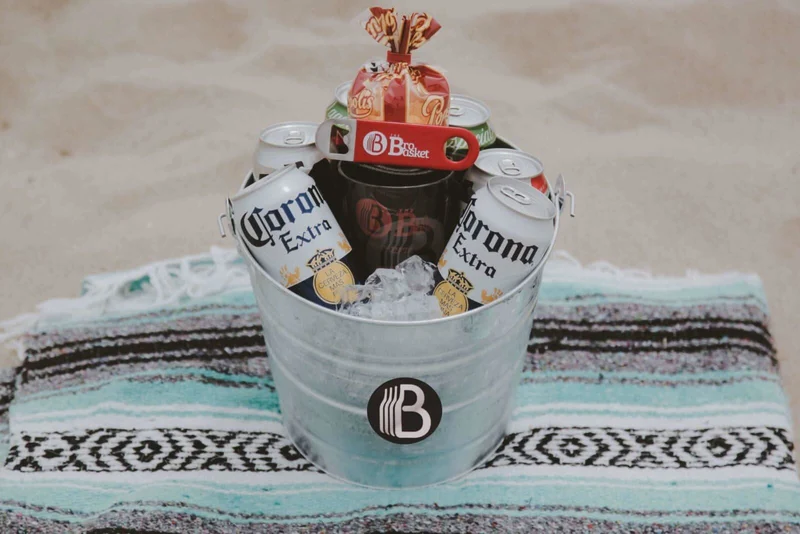 Viva la Mexico Beer Bucket Gift Basket