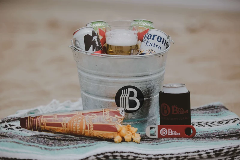 Viva la Mexico Beer Bucket Gift Basket