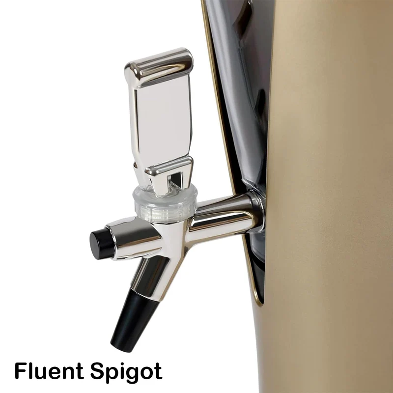 Mpuufom Beer Tower 3L/100oz Beverage Dispenser with fluent Spigot & Ice Tube,Margarita Tower, Mimosa Tower, Tabletop Liquor Drink Dispenser for Parties, Bars, Pubs, Restaurants