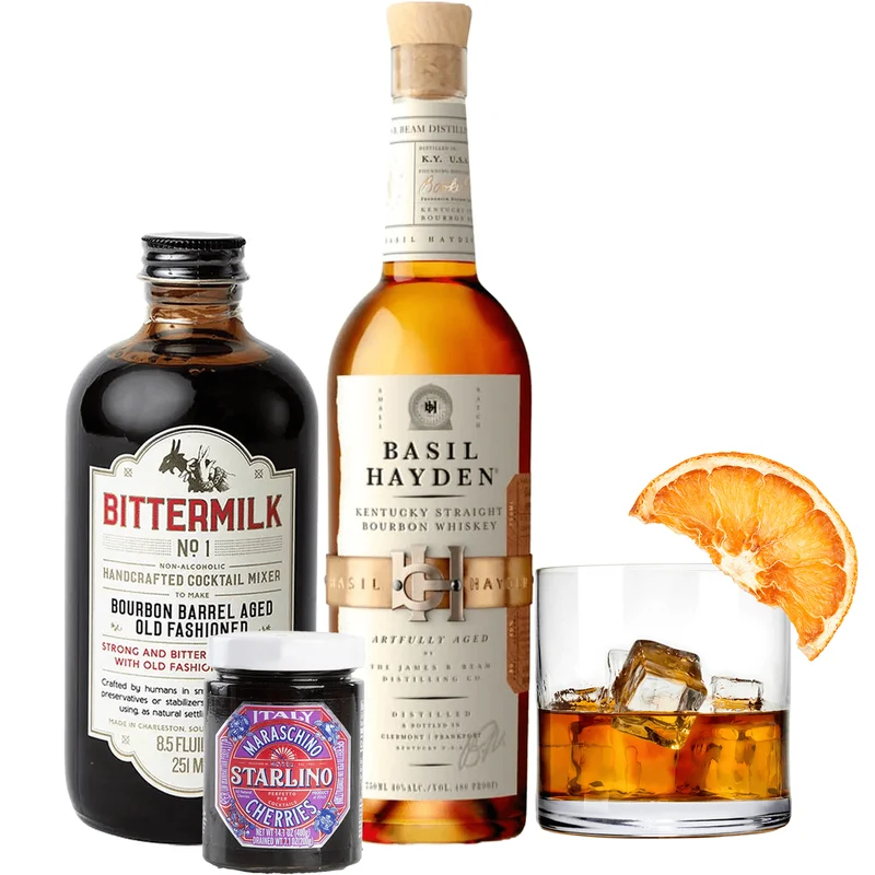 Basil Hayden Old Fashioned Gift Basket