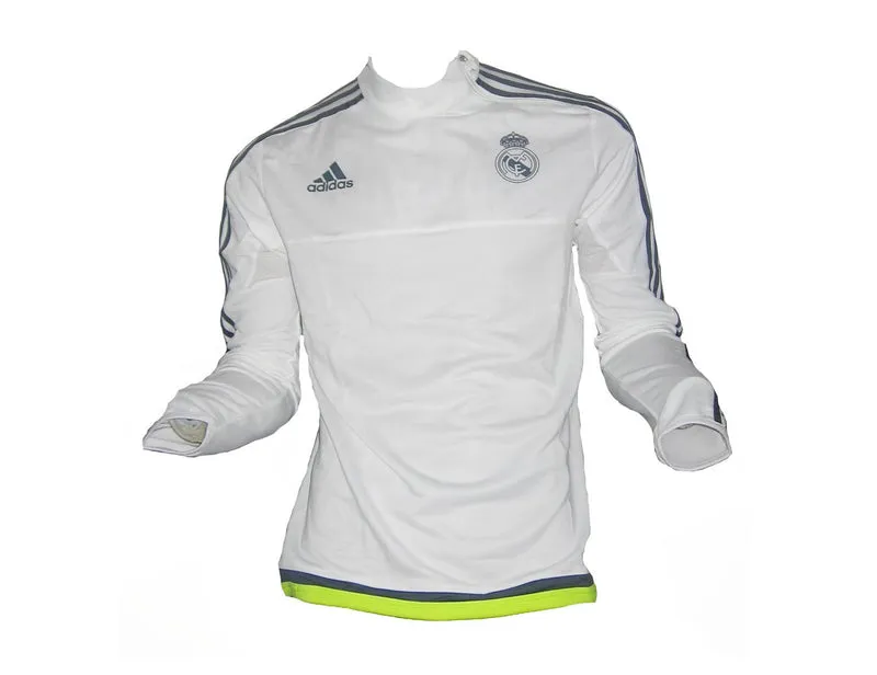 Real Madrid XXL Herren Trainingstop Sweatshirt White 2015/16 Adidas