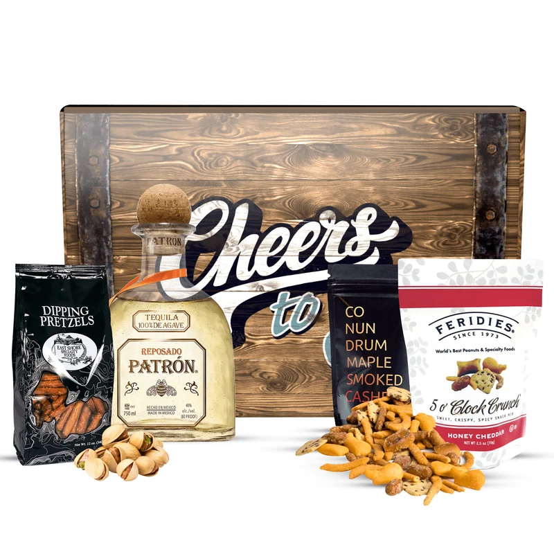 Patron Reposado Gift Basket