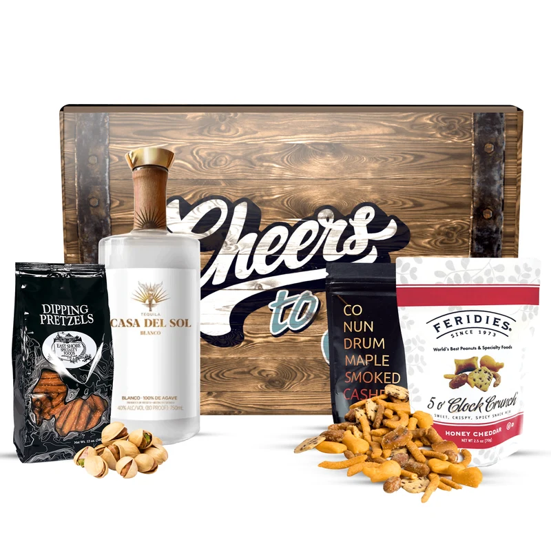 Casa Del Sol Tequila Gift Basket