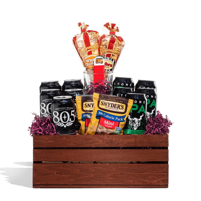 Double Beer Double Snacks - Beer Snob Gift