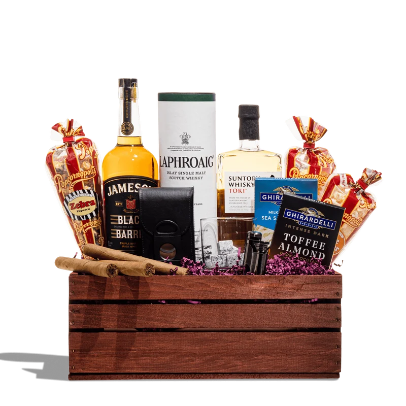 A World of Whiskey Gift Basket