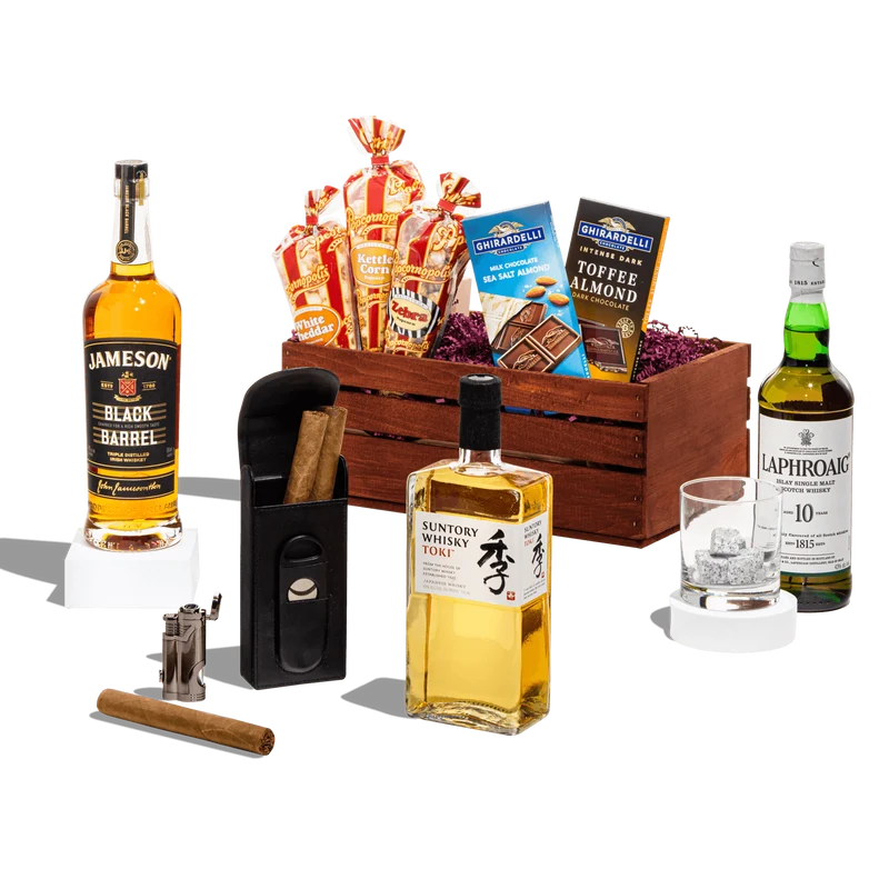 A World of Whiskey Gift Basket