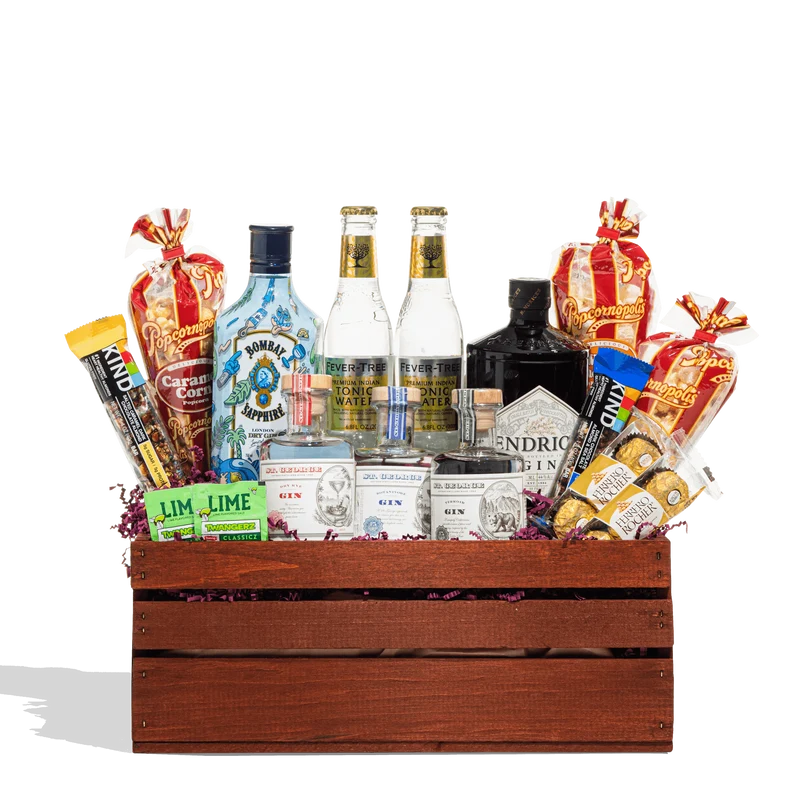 A Gin and Tonic Dream Gift Basket