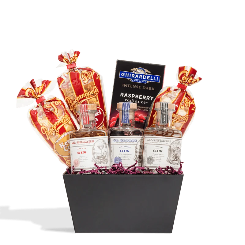 The Juniper Trio Gin Sampler Gift Basket