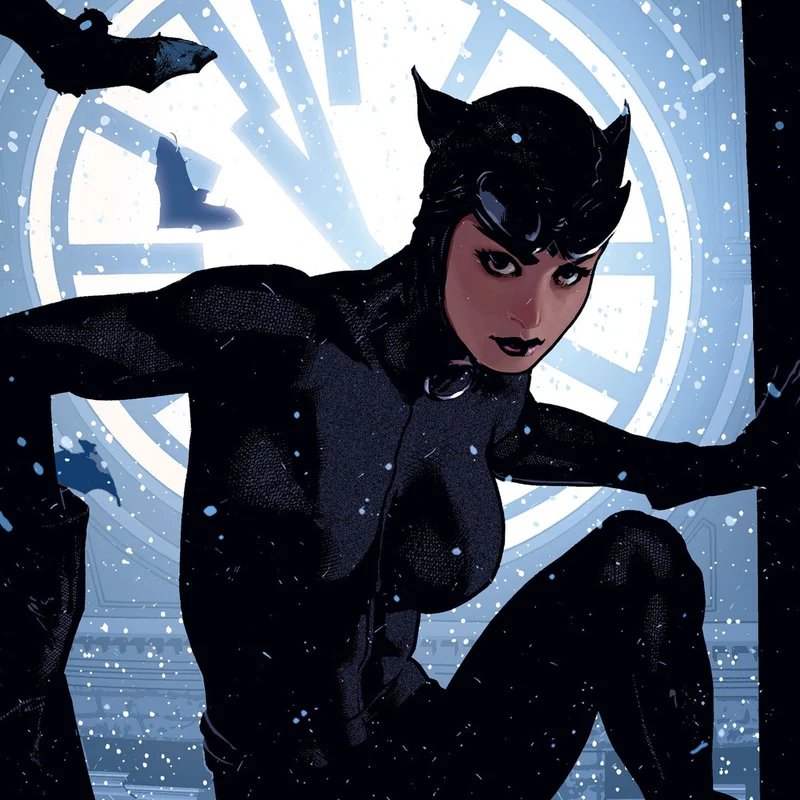 DC Comics Kunstdruck Catwoman 41 x 61 cm - ungerahmt