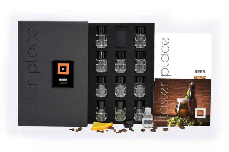TASTERPLACE Aroma Set – Beer – English – for Sommeliers – for Beer Lovers – Tasting Tool…
