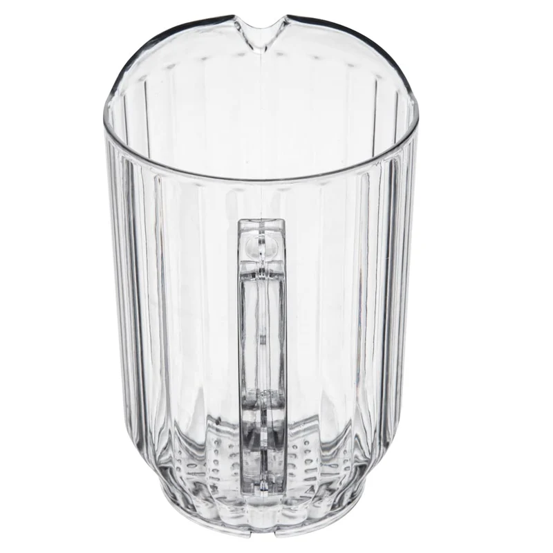Restaurantware-RW Base 60 Ounce Beer Pitcher, 1 Durable Restaurant Pitcher - Hard Plastic, Serve Soda, Lemonade, Juice, Or Sangria, Clear Plastic Water Glass, For Bars, Parties, Or Homes,