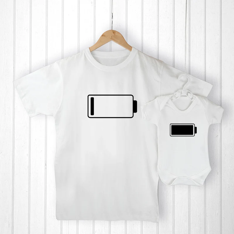 Personalised Personalised Daddy and Me Low Battery Set