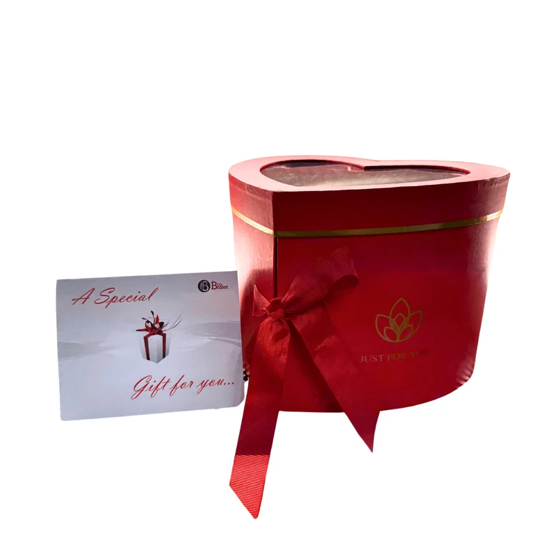 Boozy Coffee Heart - Valentine's Day Gift Basket for Men