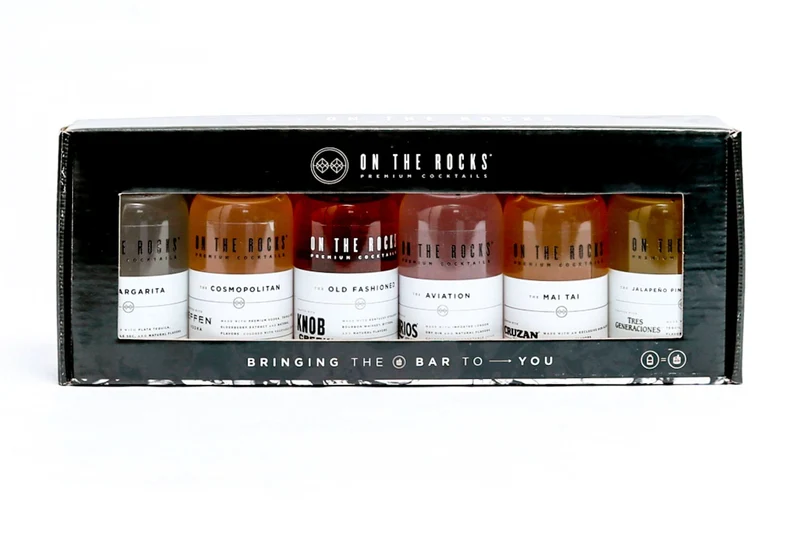On the Rocks Cocktail Tasters - 6 - 100ml Cocktails