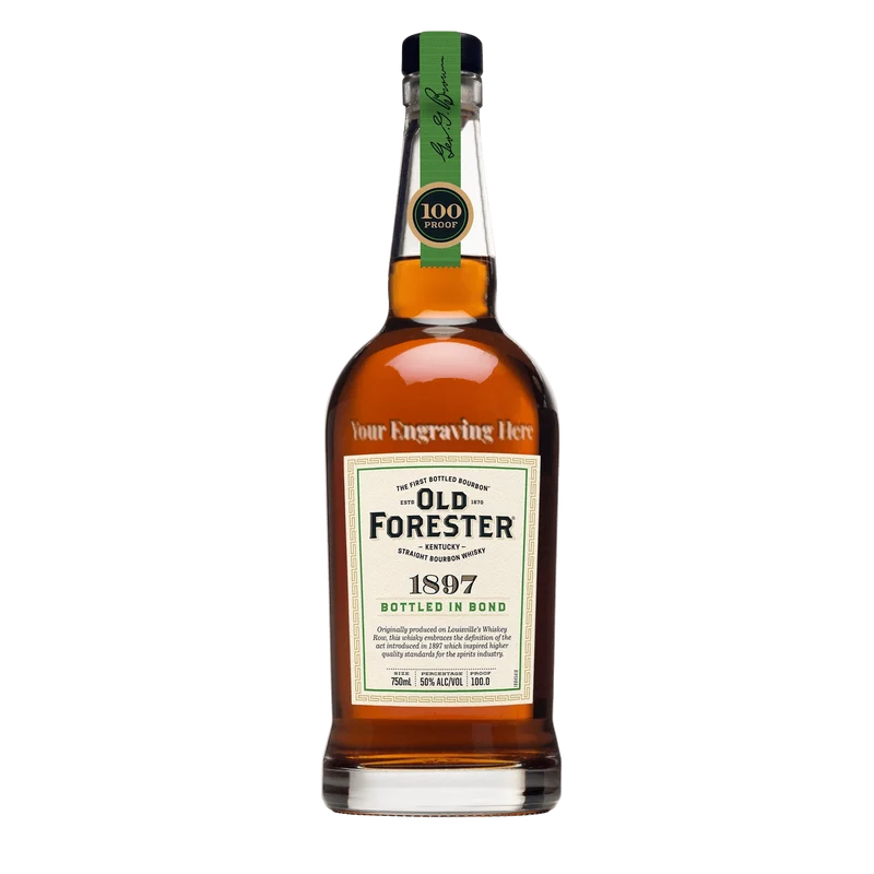 Old Forester Bottled and Bond 1897 Bourbon Whiskey (750ml)
