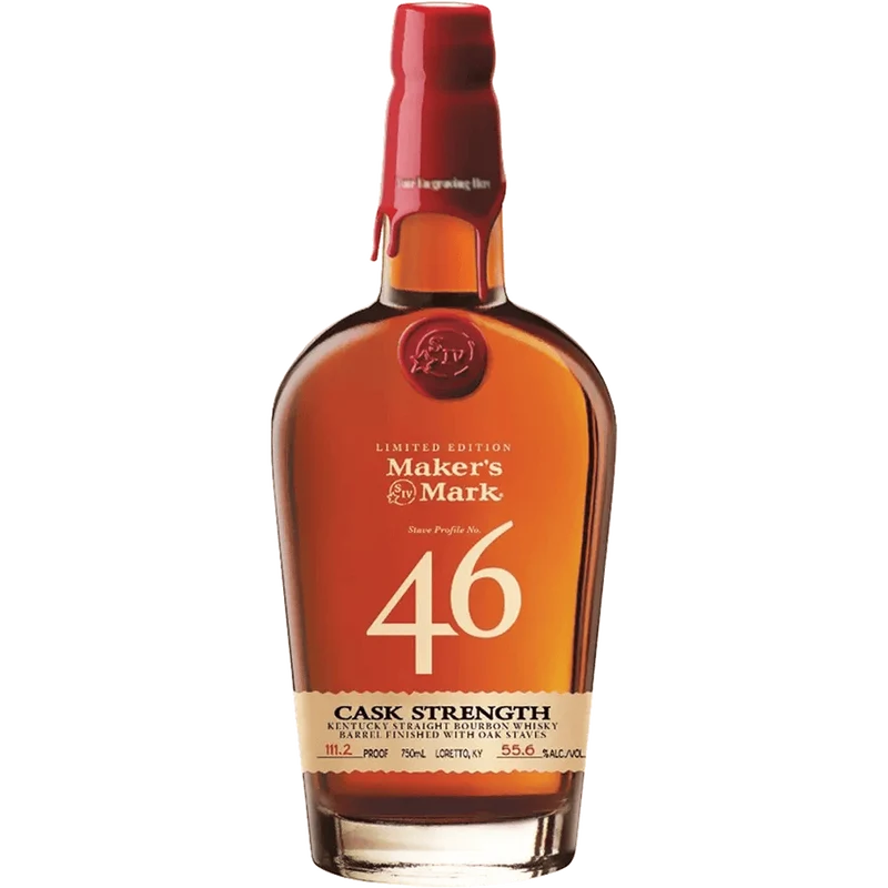 Maker's Mark 46 Cask Strength Bourbon Whiskey 750ml