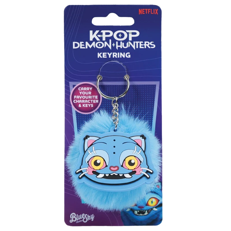KPop Demon Hunters Pom Pom Schlüsselanhänger Derpy