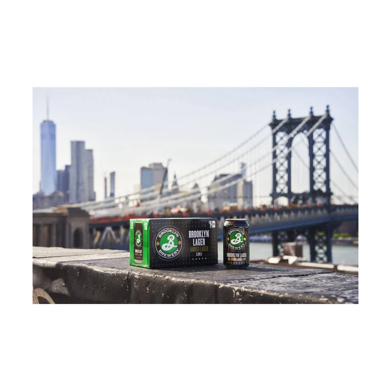 Brooklyn Brewery Lager 6Pk Cans, 12 Fz