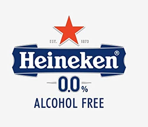Heineken 0.0% Non Alcohol Beer - Great Taste, Zero Alcohol, 11.2 Fl Oz | 12 Pack